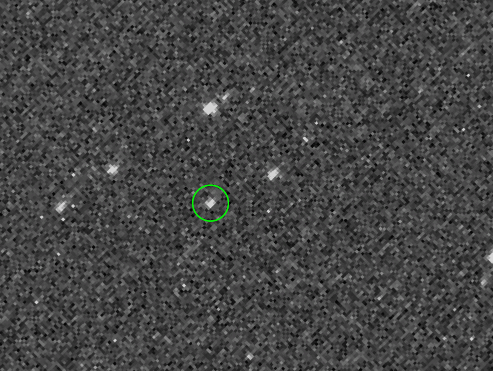 Imagens da NASA revelam o asteroide Bennu em movimento (Foto: NASA/Goddard/University of Arizona)
