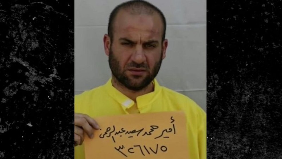 Abdullah Qurdash é o líder do Estado Islâmico desde que seu antecessor, Abu Bakr al Baghdadi, foi morto em um ataque dos EUA em 2019 — Foto: BBC