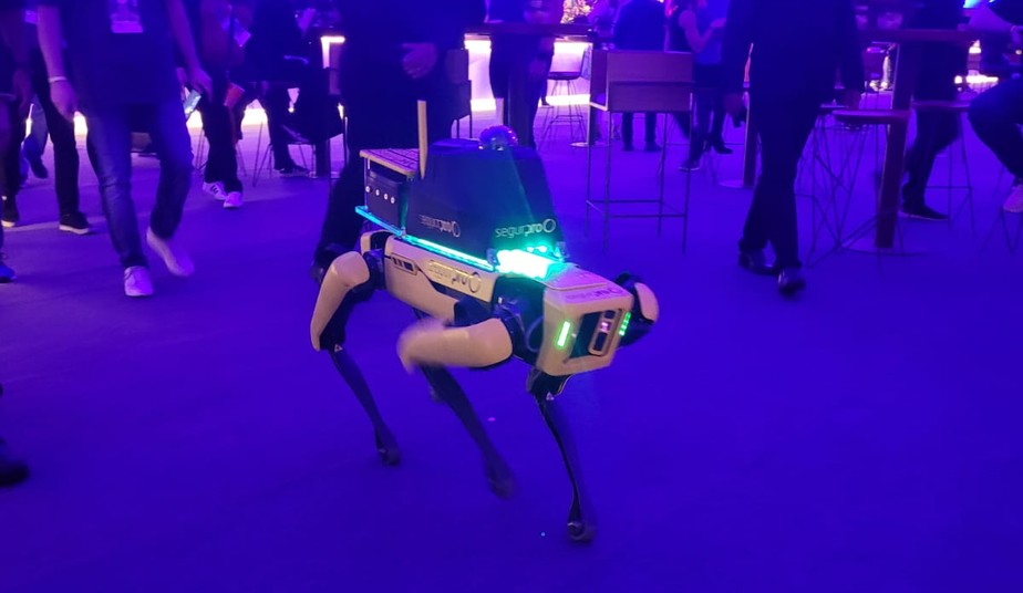Cão robô: novidade no Rock in Rio
