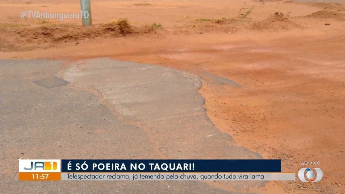 Moradores do setor Taquari reclamam há 2 anos de trecho que ficou sem