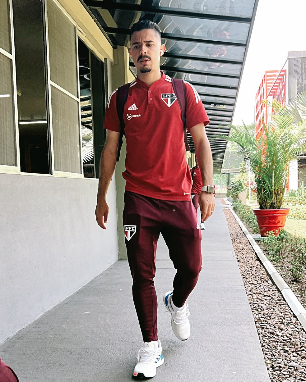 André Anderson volta a ser relacionado pelo São Paulo — Foto: Divulgação/São Paulo