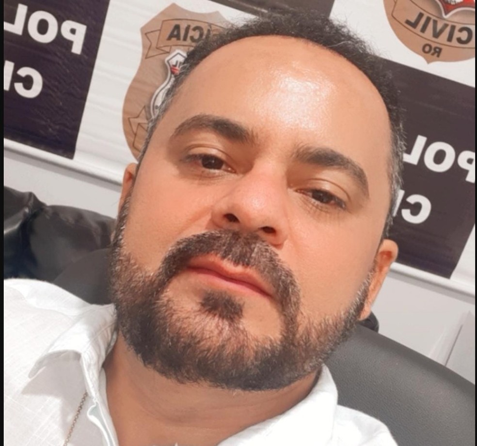 Delegado Valney Calixto foi morto após troca de tiros em casa de eventos de RO — Foto: Facebook/Reprodução