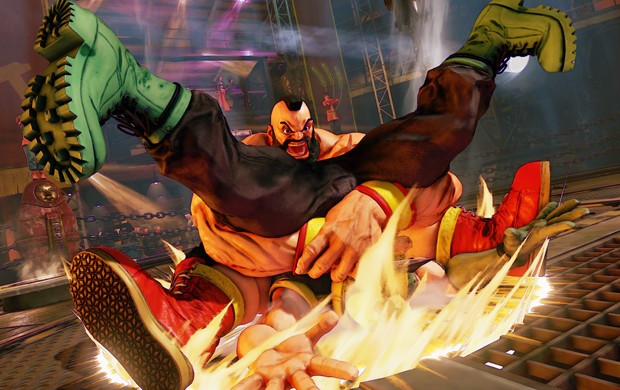 Zangief confirmado para Street Fighter V