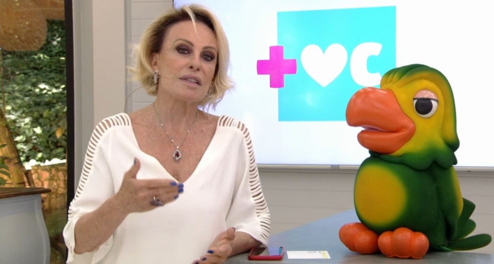 Ana Maria revela câncer no pulmão ao lado de Louro José — Foto: Reprodução/TV Globo