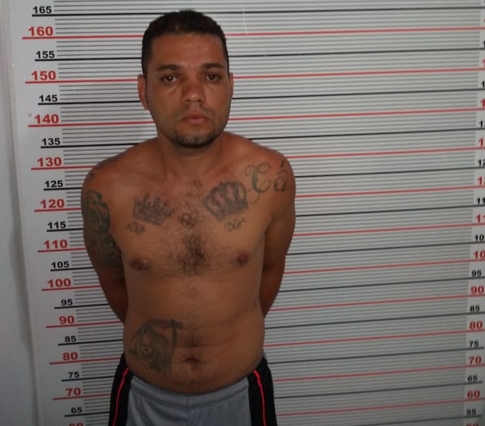 Emerson Mendes Francisco dos Santos disse à Polícia Civil que matou a namorada após ser agredido — Foto: Polícia Civil/Divulgação