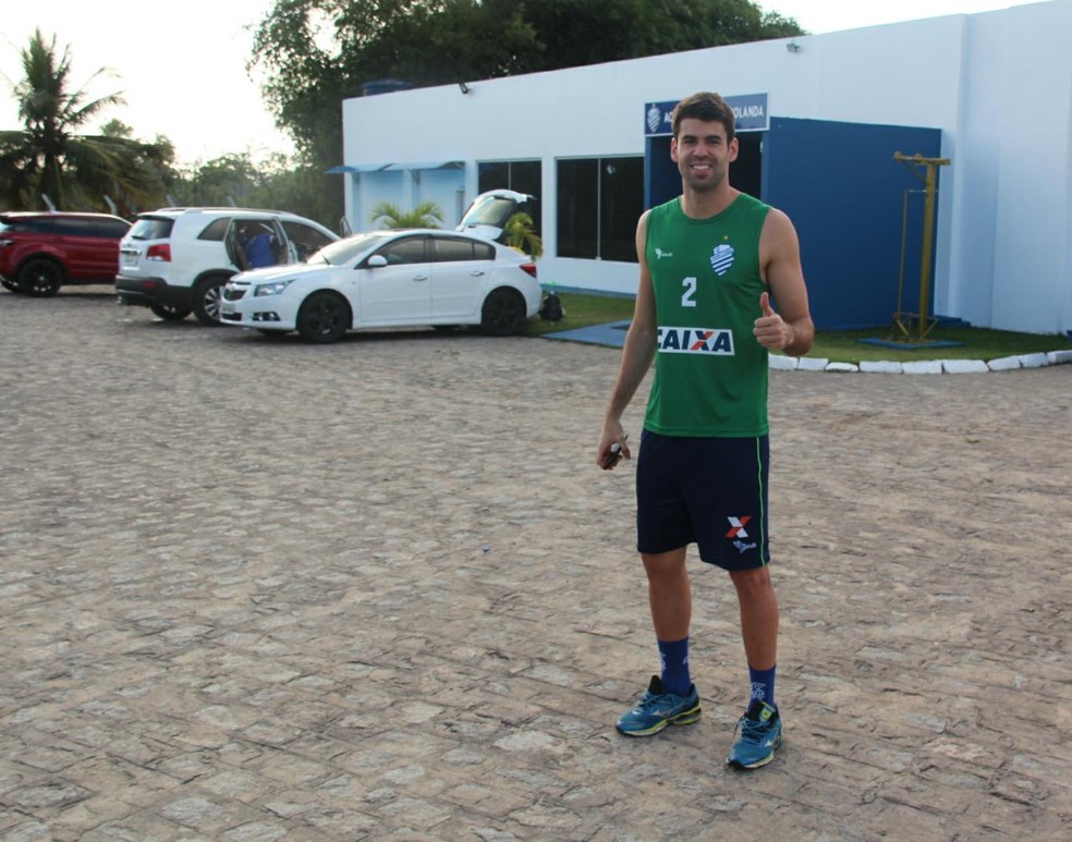 Cajuru comentou essa fase de avaliações — Foto: Denison Roma/GloboEsporte.com