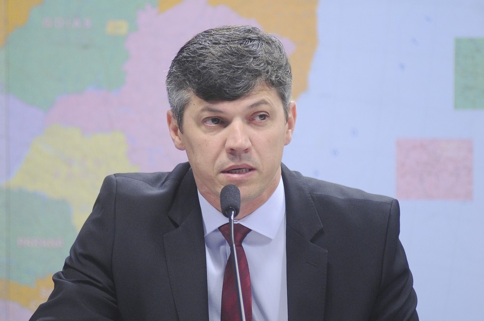 Valter Casimiro Silveira assumirá a Secretaria de Transportes do Distrito Federal durante o governo de Ibaneis Rocha  — Foto: Pedro França/Agência Senado