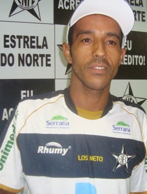 Paulo Matos, atacante do Estrela do Norte (Foto: Divulgação/Estrela do Norte)