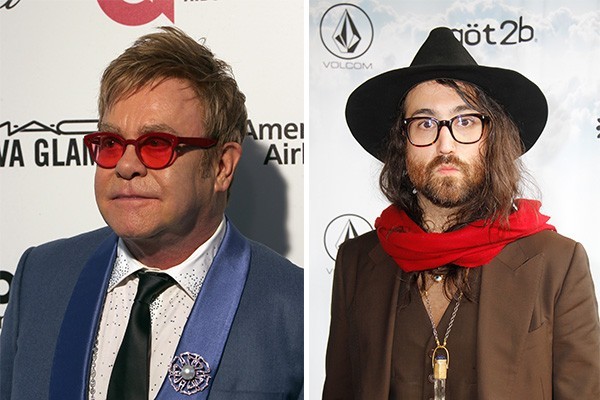 Elton John e Sean Lennon (Foto: Getty Images)