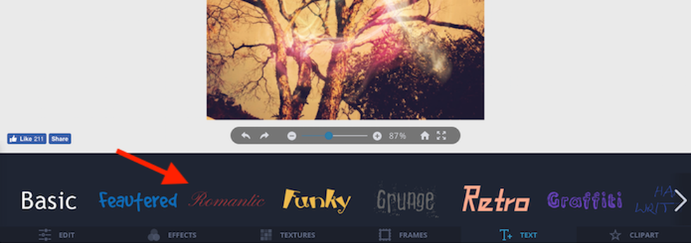 Fotoram Servico Online Gratis Edita Fotos Do Facebook Editores Techtudo