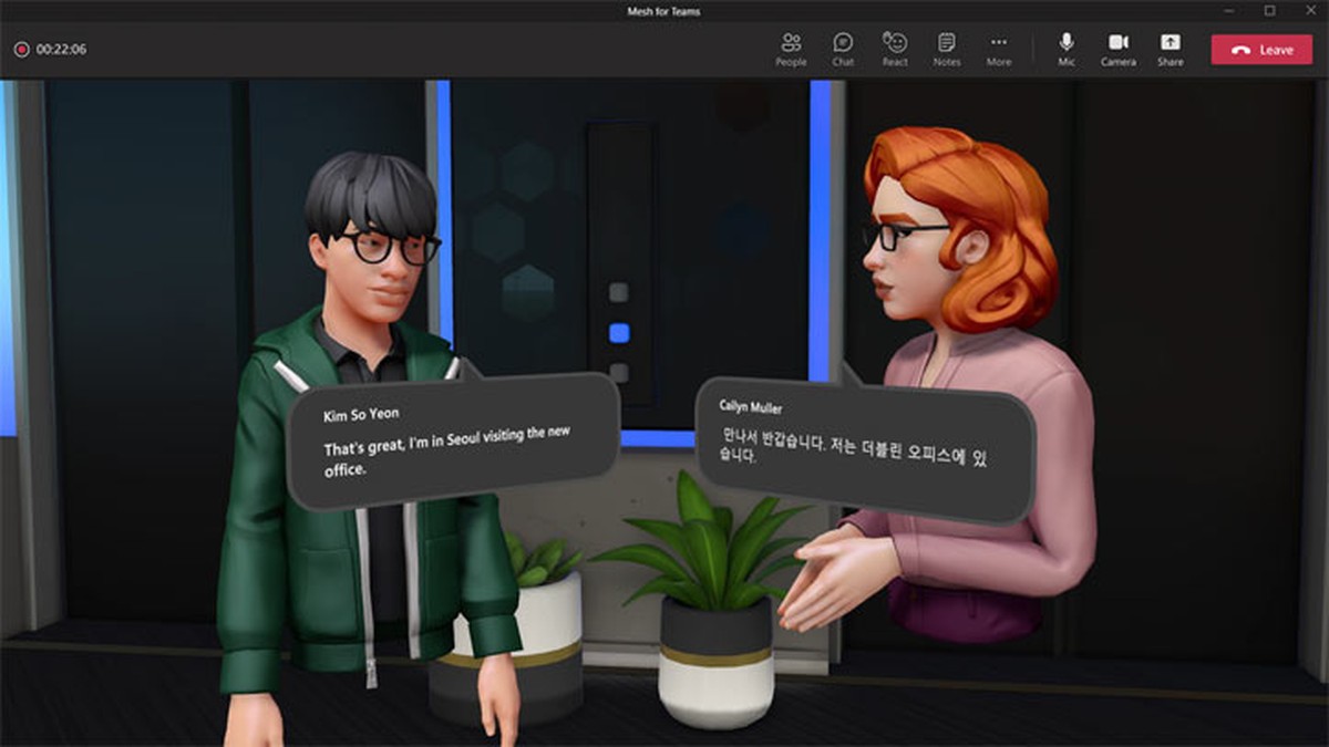 Microsoft quer entrar no metaverso com avatares 3D no Teams