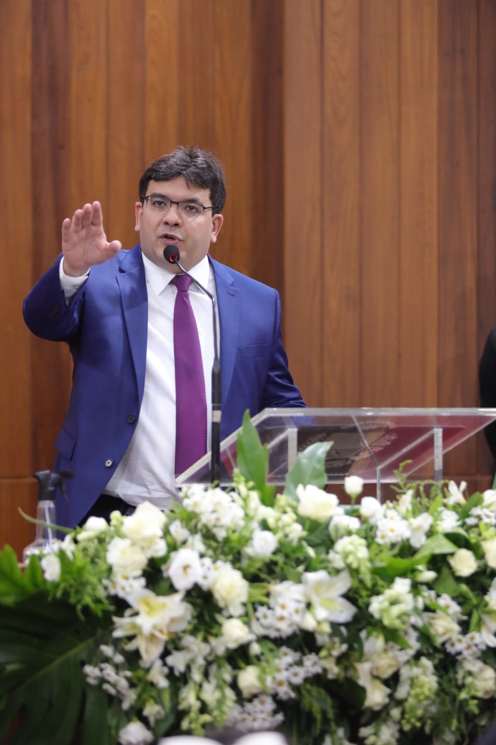 Rafael Fonteles toma posse como governador do Piauí na Alepi — Foto: Thiago Amaral/Ascom Alepi