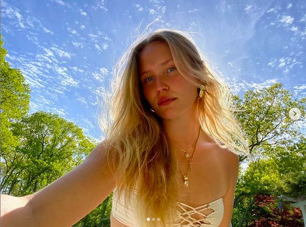 A modelo Sailor Brinkley Cook, filha da ex-modelo Christie Brinkley (Foto: Instagram)