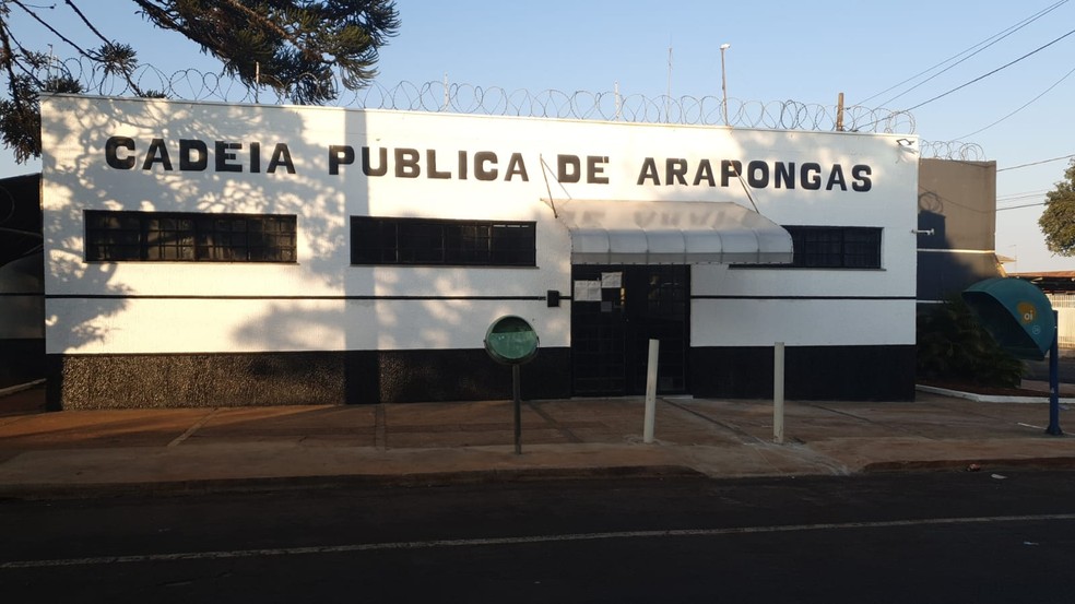 A Cadeia Pública de Arapongas — Foto: Mônica Dau/RPC