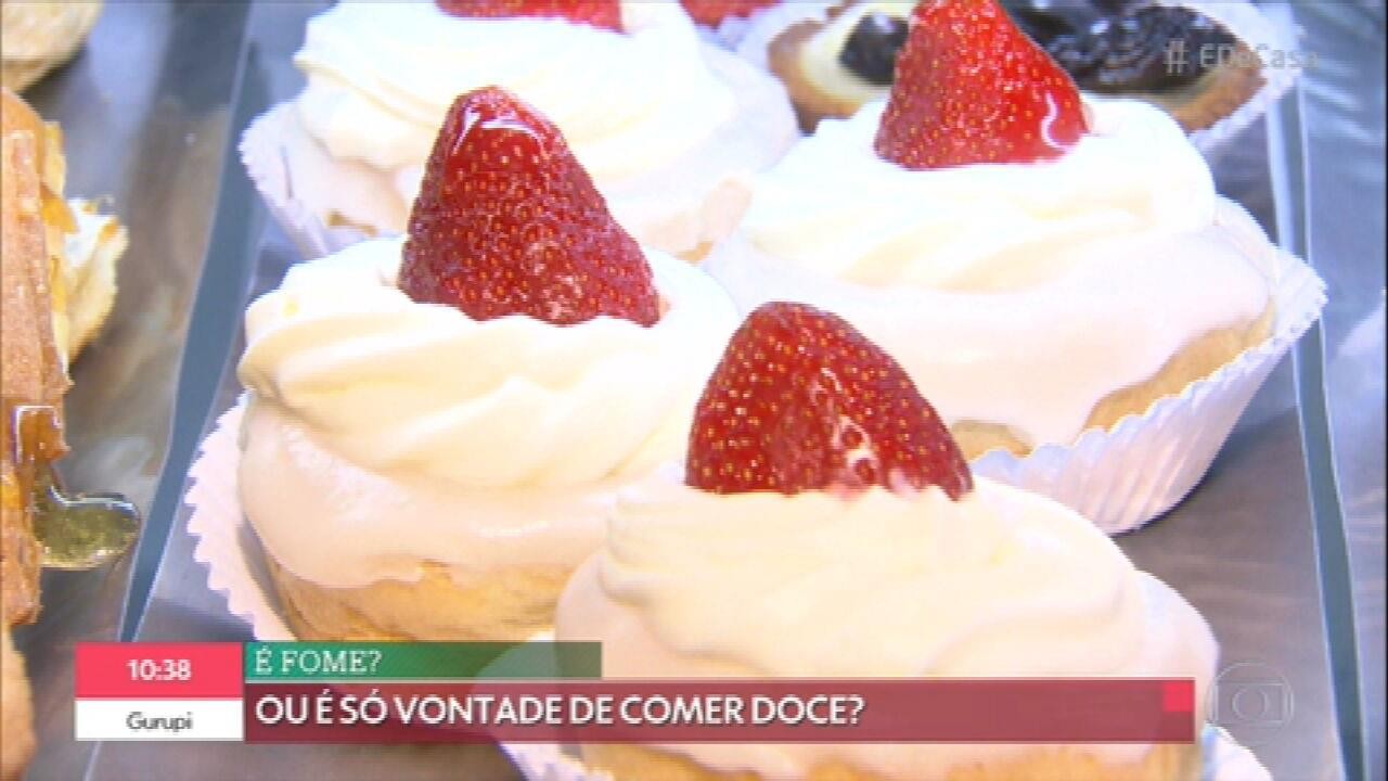 Quem se exercita mais tem menos vontade de comer doce