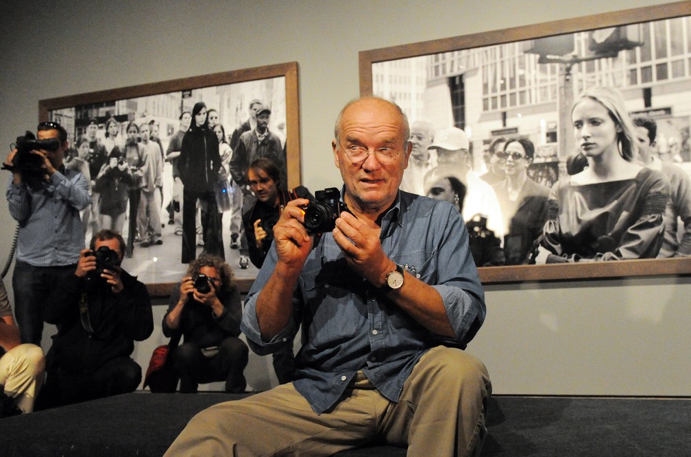 FotÃ³grafo alemÃ£o Peter Lindbergh morre aos 74 anos â Foto: Tobias Kleinschmidt / Dpa / Afp