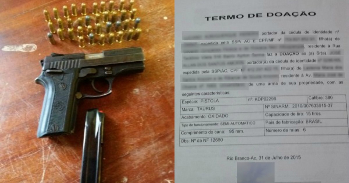 G1 - Pistola 380 é encontrada em pavilhão de presídio no Acre