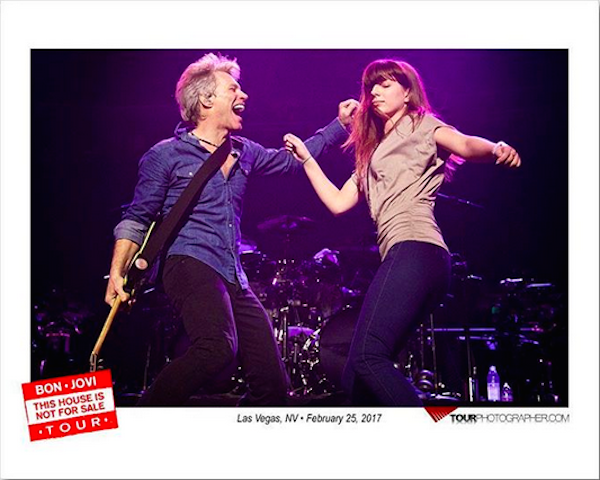 Jon Bon Jovi e a filha, Stephanie (Foto: Instagram)