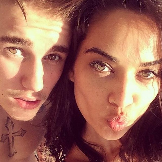Justin Bieber e a modelo Shanina Shaik (Foto: Reprodução/Instagram)