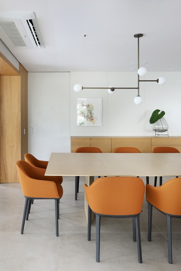  440 m² com funcionalidade e décor atemporal para uma família que vai crescer  (Foto: Mariana Orsi)