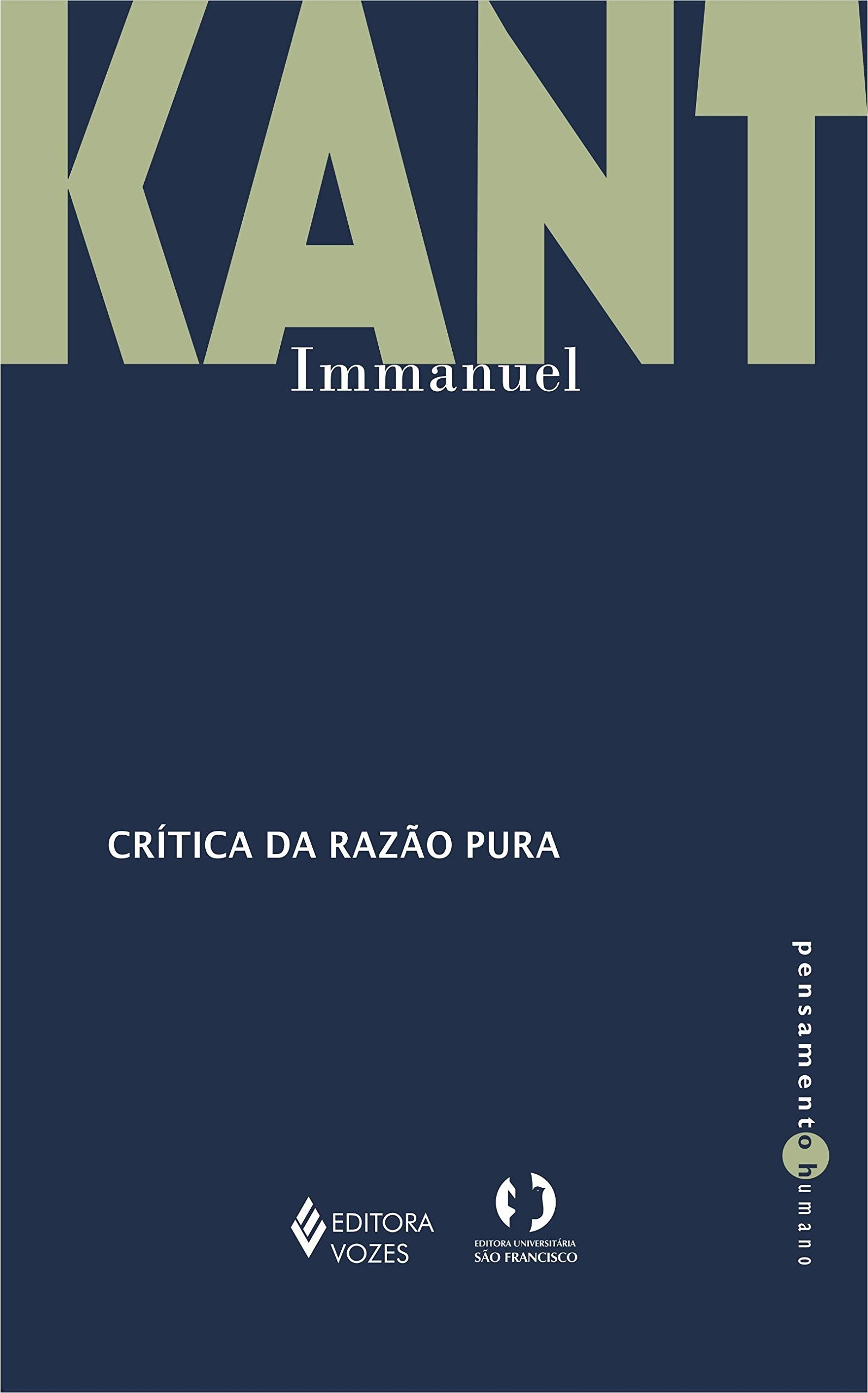 Crítica da Razão Pura, de Immanuel Kant (Foto: Divulgação)