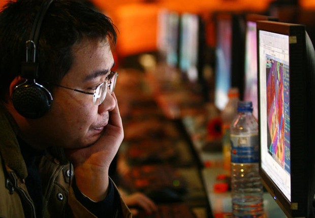 Usuário de internet na China ; cresce número de chineses online ; China contra internet ;  (Foto: Getty Images/Arquivo)