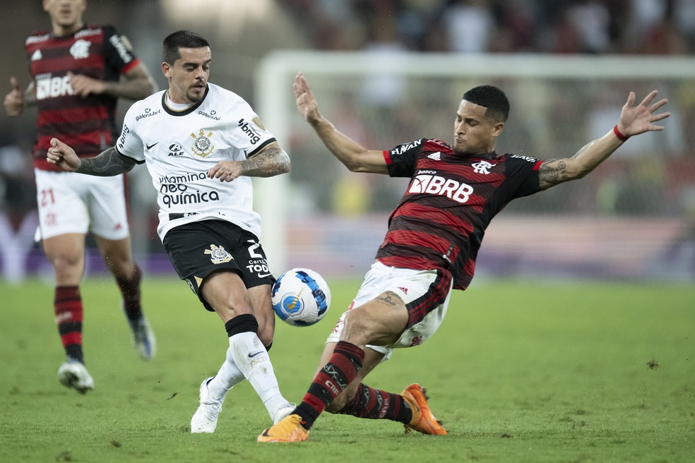 Flamengo x Corinthians — Foto:  Jorge Rodrigues/AGIF