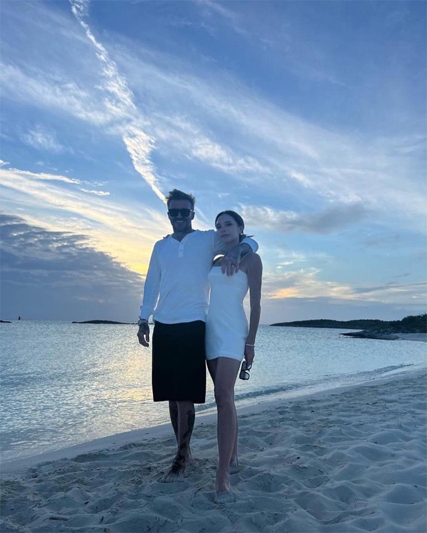 David e Victoria Beckham (Foto: Reprodução / Instagram)