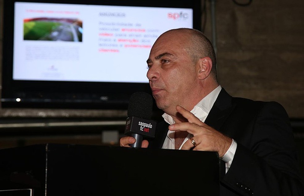 Douglas Schwartzmann foi vice-presidente de comunicação e marketing do São Paulo — Foto: Rubens Chiri / São Paulo FC