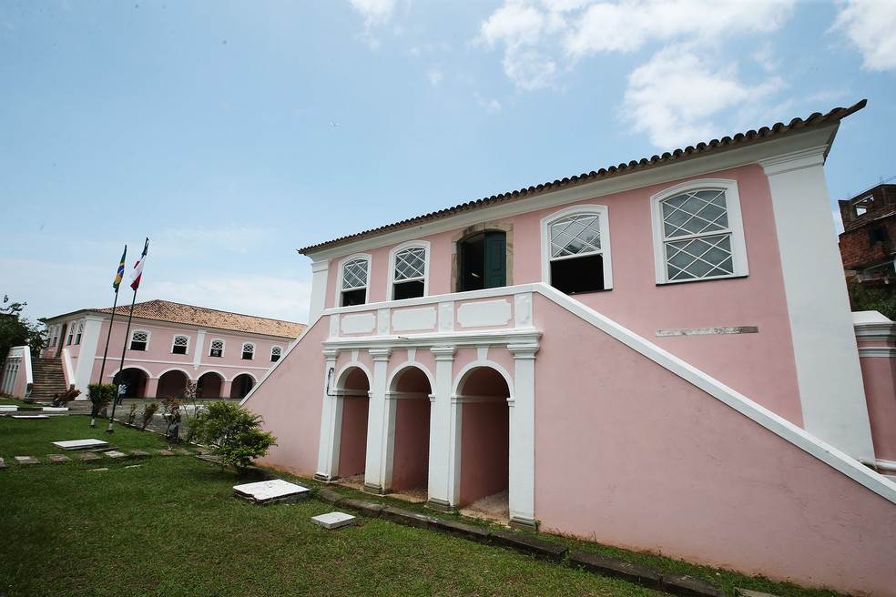 Área do Arquivo Público da Bahia, na Baixa de Quintas, será leiloada — Foto: Carol Garcia/GOVBA