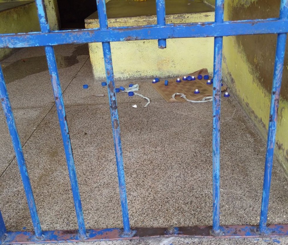 Grades foram serradas em Bom Jesus (Foto: Sinpoljuspi)