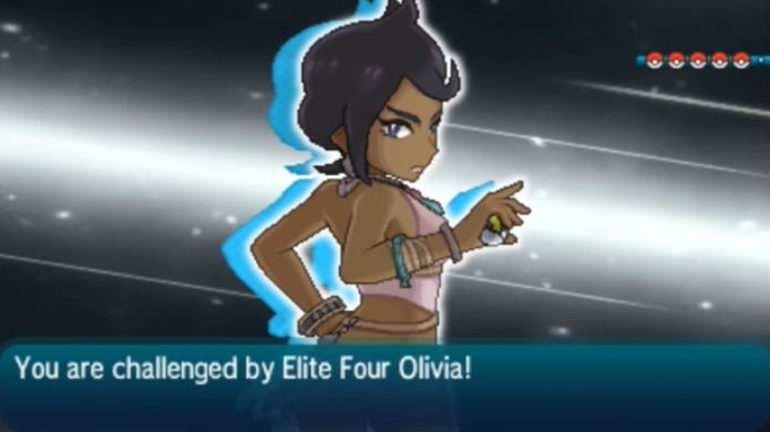 Pokémon Sun e Moon: Olivia tem um time de Pedra (Foto: Reprodução / Thomas Schulze)