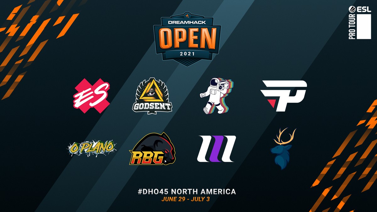 CS:GO: veja jogos da GODSENT e O Plano na DreamHack Open June 2021: NA