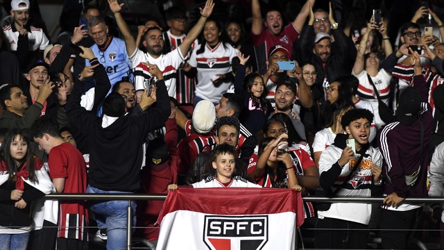 Torcida do S&atilde;o Paulo no Morumbi