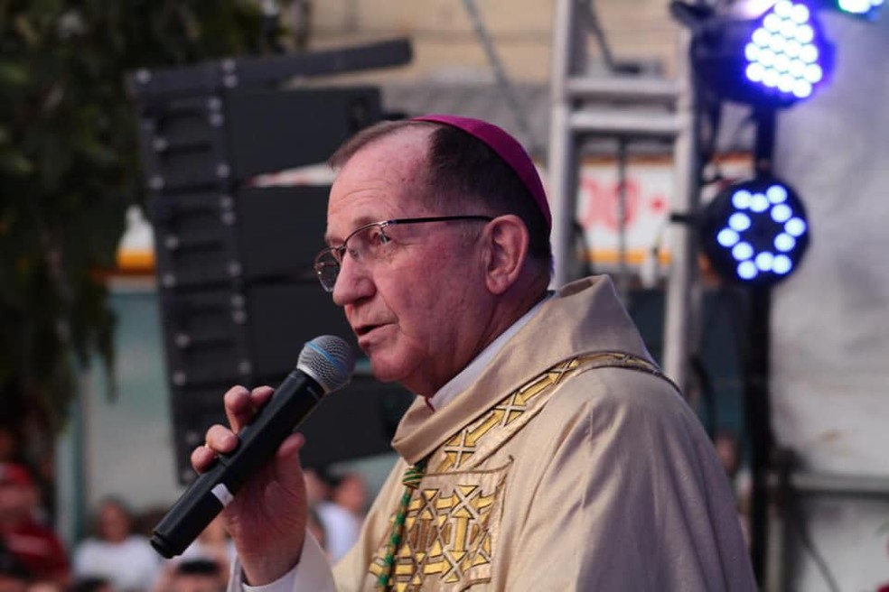 Dom Bernardino MarchiÃ², bispo emÃ©rito de Caruaru â€” Foto: JoÃ£o Paulo/Diocese de Caruaru
