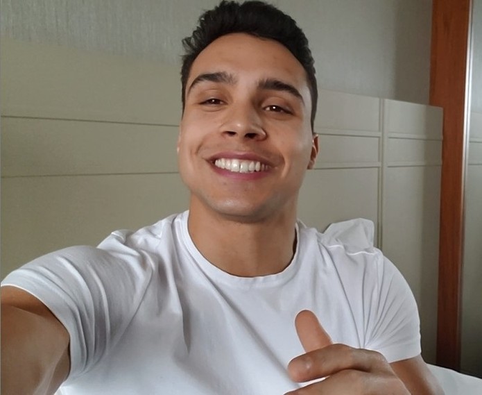Petrix Barbosa em selfie — Foto: Arquivo pessoal