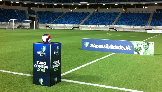 Arena das Dunas - TR - Santa Cruz de Natal x América-RN (Foto: Augusto Gomes/GloboEsporte.com)
