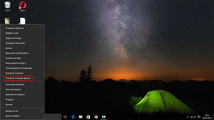 Windows 10 pode ter modo Hibernar ativar no Prompt de comando (Foto: Reprodução/Elson de Souza)