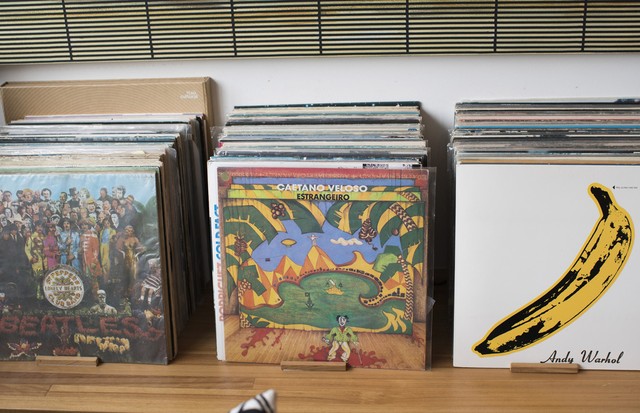 Marina Person tem coleção de discos (Foto:  Marina Person)