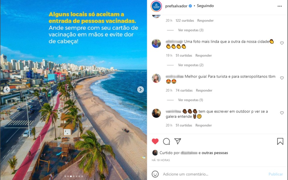 Prefeitura de Salvador publica "guia para não ser um turista babaca" — Foto: Reprodução/Redes Sociais