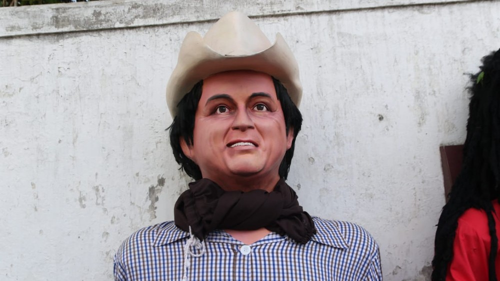Apoteose dos bonecos gigantes no carnaval de Olinda