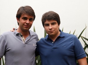 Guto Ramos (esquerda) e Rony Breuel (direita), fundadores da BR Mobile  (Foto: Divulgação)