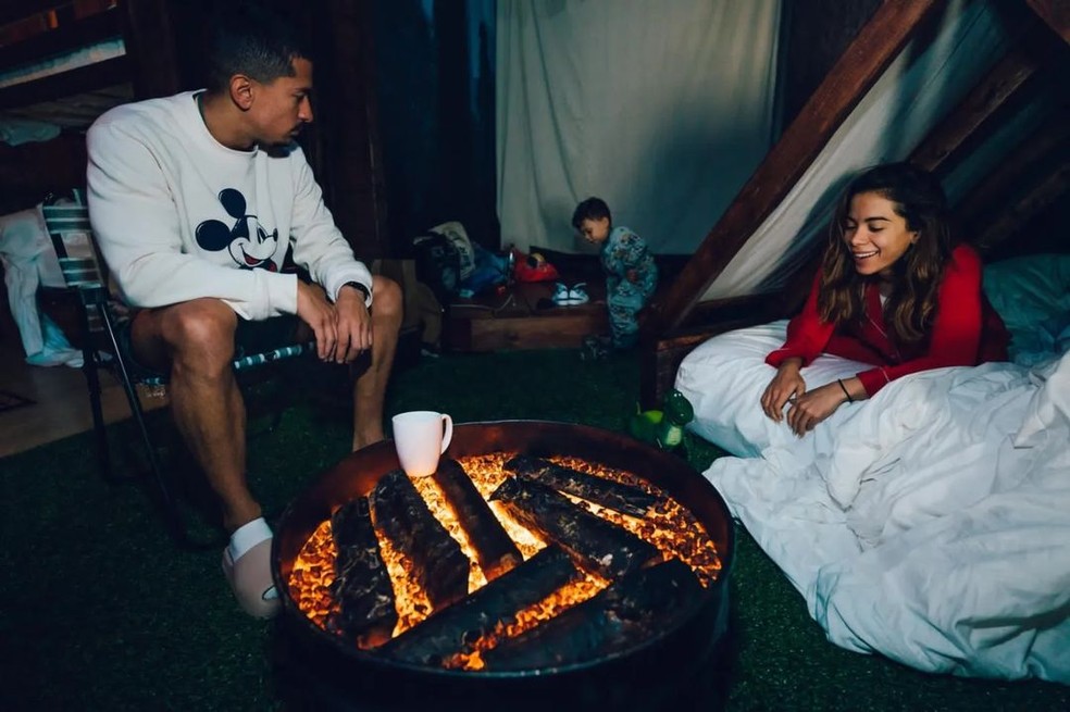 Anitta comemora Natal com a família nos Estados Unidos: 