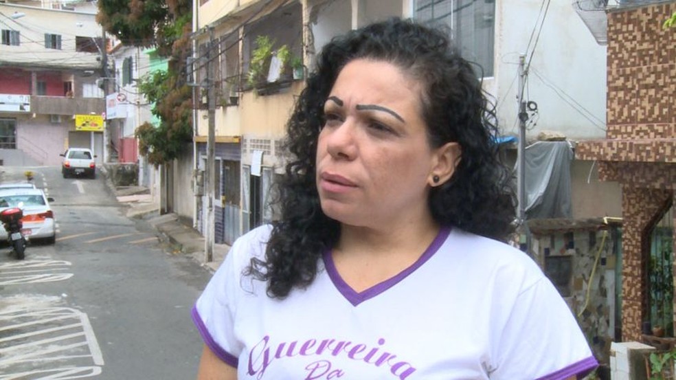 Jeovania é a presidente do grupo Guerreiras da Paz — Foto: Reprodução/TV Gazeta