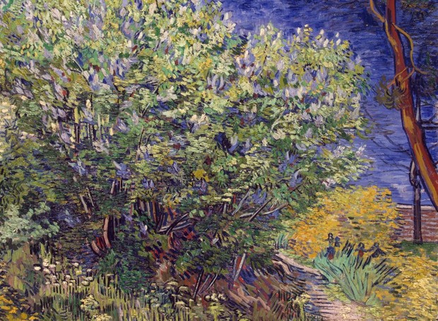 Lilac Bush (1889), de Vincent van Gogh (Foto: Divulgação)