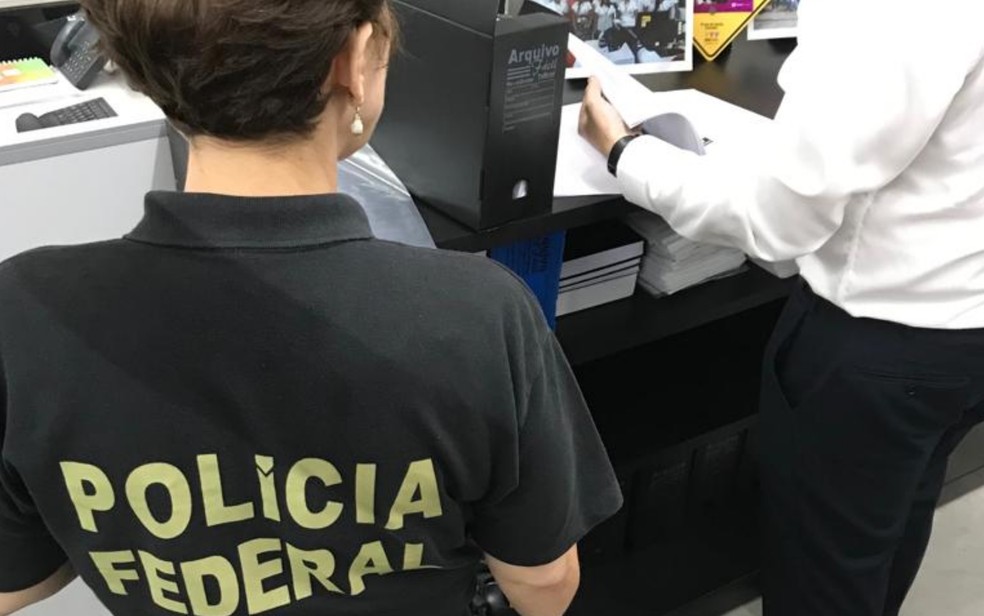 Polícia cumprem mandados de busca contra superfaturamento no preço de pedágios em rodovias — Foto: Polícia Federal/Divulgação