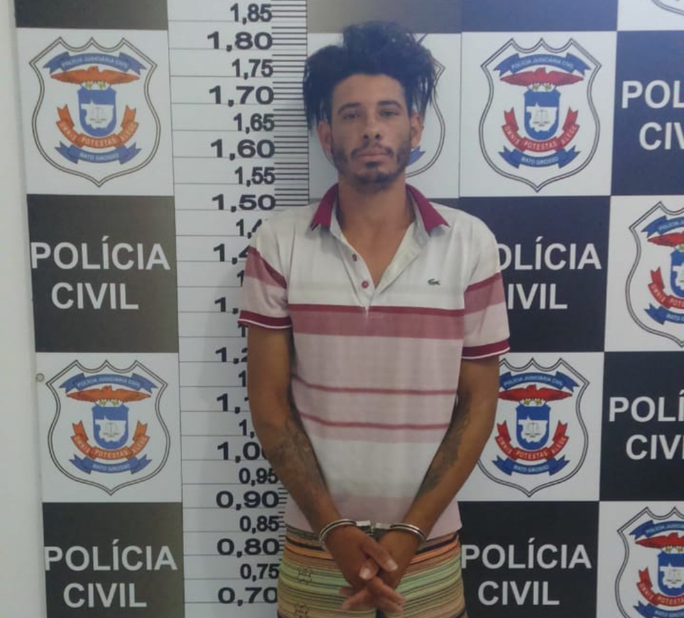 Pedro Henrique é suspeito de matar jovem em Primavera do Leste (Foto: Polícia Civil de MT)