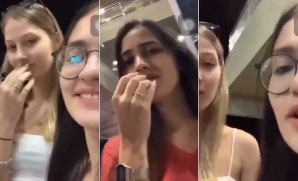 Vídeo de meninas de Bauru gera indignação — Foto: Reprodução