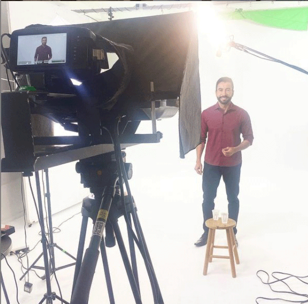 Ator atuou na novela 'Carinha de Anjo', do SBT — Foto: Reprodução/Arquivo pessoal