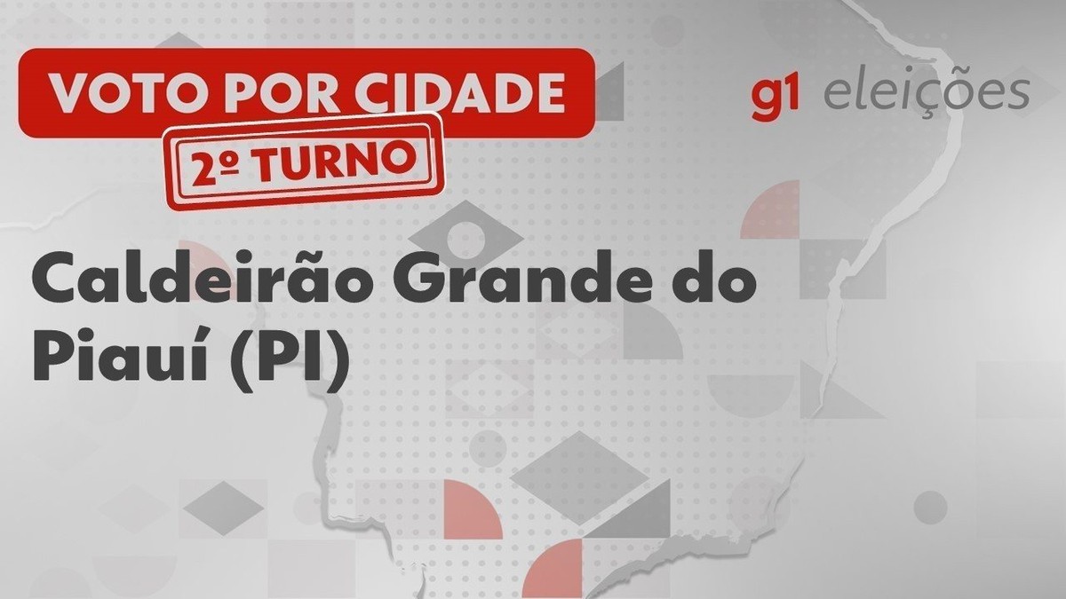 Eleições Em Caldeirão Grande Do Piauí Pi Veja Como Foi A Votação No 2º Turno Piauí G1 